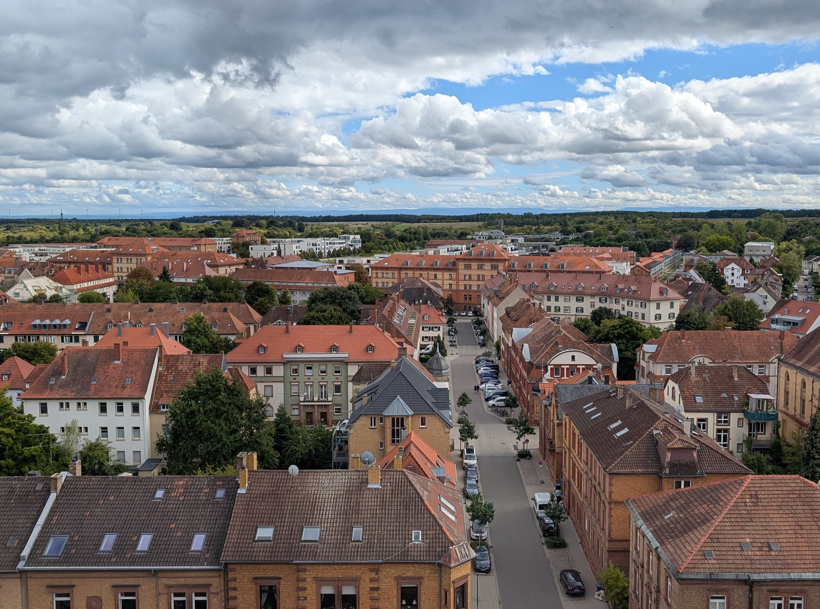 Blick vom Slevogtfelsen
