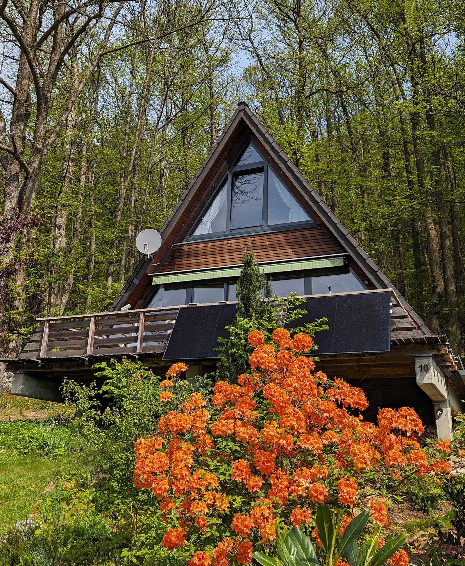Ferienhaus Sonneneckchen von vorne